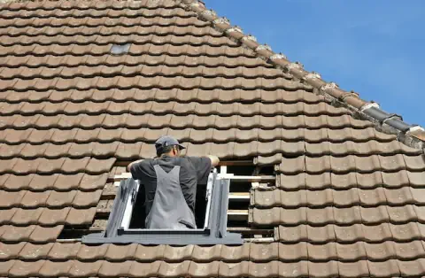Pose de velux à Plessé